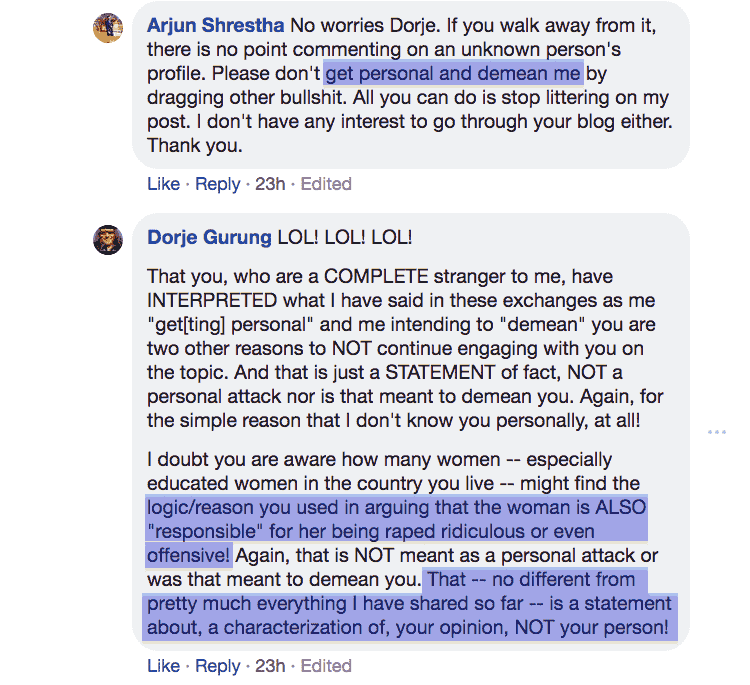 6.0 victim blaming AS DG