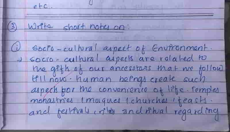 the notebook write short notes on 0112