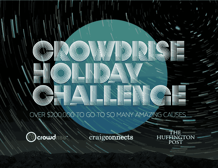 crowdrise holiday challenge
