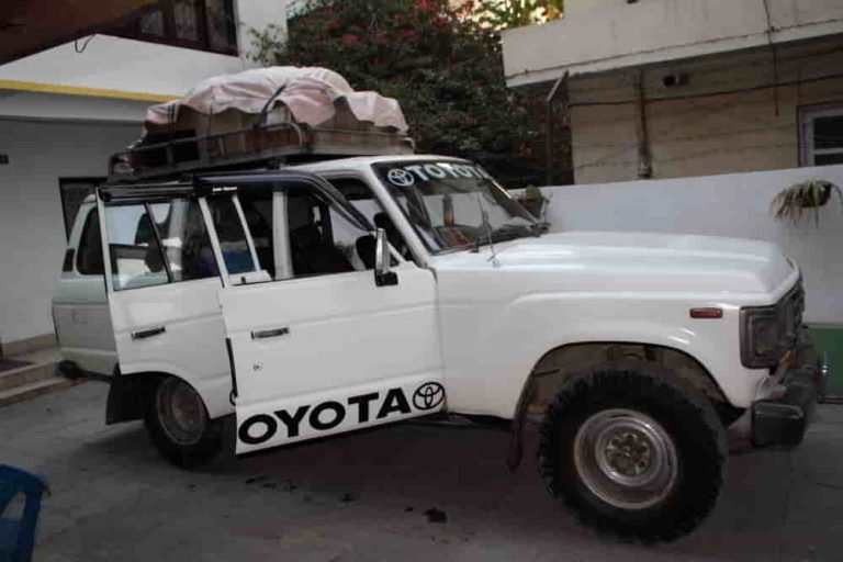 Loaded Landcruiser