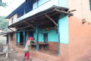 Bishnu and her family's house.