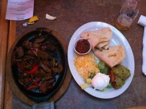 Fajita at Dick's Liquor and Deli, Las Vegas, New Mexico.