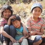 Sona and her two younger siblings.