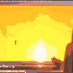 Gunpowder flare. A screenshot of a video of some of my students at TISA testing their gunpowder mixtures. Check out my Science blog for more.