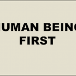 human being first