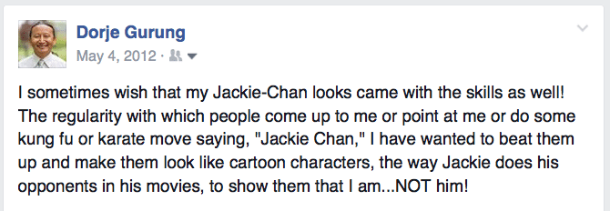 jackie chan post