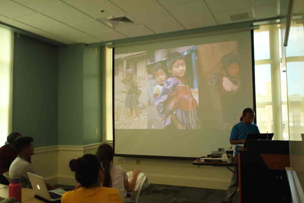 Talking about the children of Thangpalkot and rural Nepal, and how they suffer.