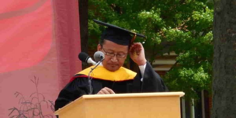 Honorary degree acceptance speech