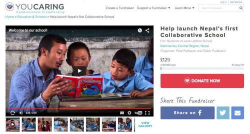 Read more about the article Help Launch Nepal’s First Collaborative School