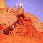 Jigu Lha, the seat of our guardian deity.