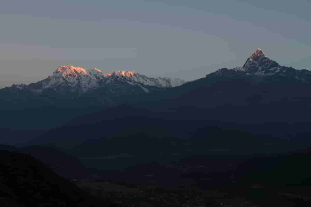 Annapurna South and Machhapuchchare