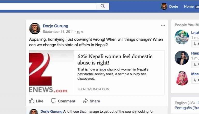 62 Nepali women feel domestic abuse is right