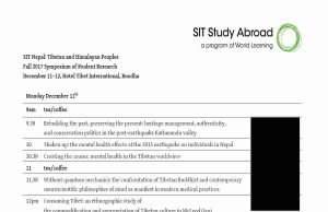 Read more about the article SIT Nepal Fall 2017 Symposium of Student Research