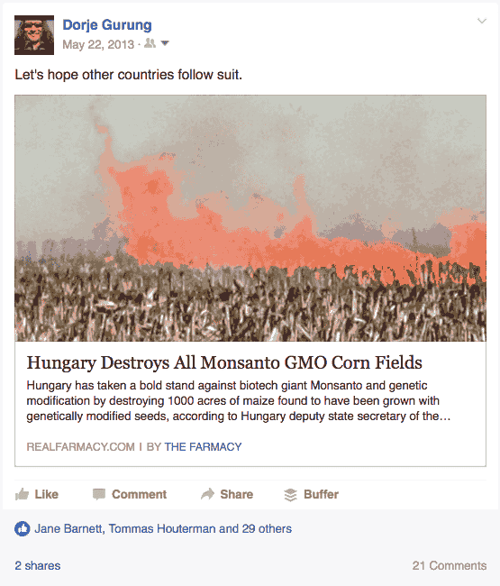 FB post by self May 22 0944 hours