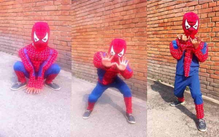 here comes the Spiderman
