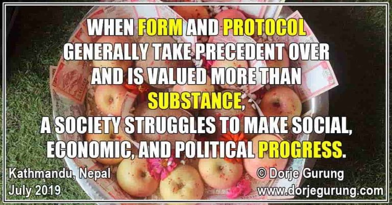 form and protocol over substance featimage