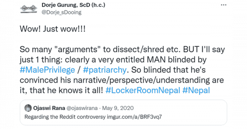 Read more about the article Nepali Mansplaining…It’s So Bad, It’s Incredible!