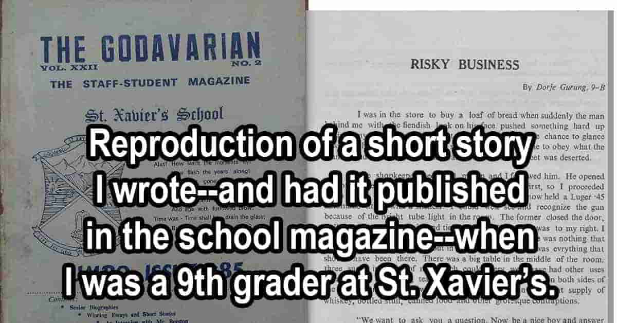 Read more about the article Risky Business