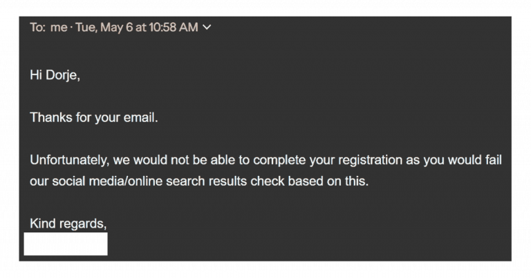 unable to complete registration featimage
