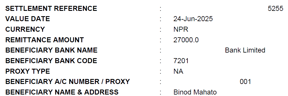 second transfer Manish