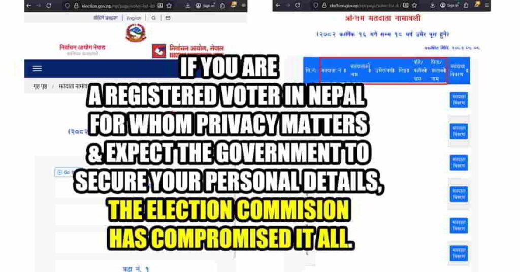 election commission voter privacy featimage
