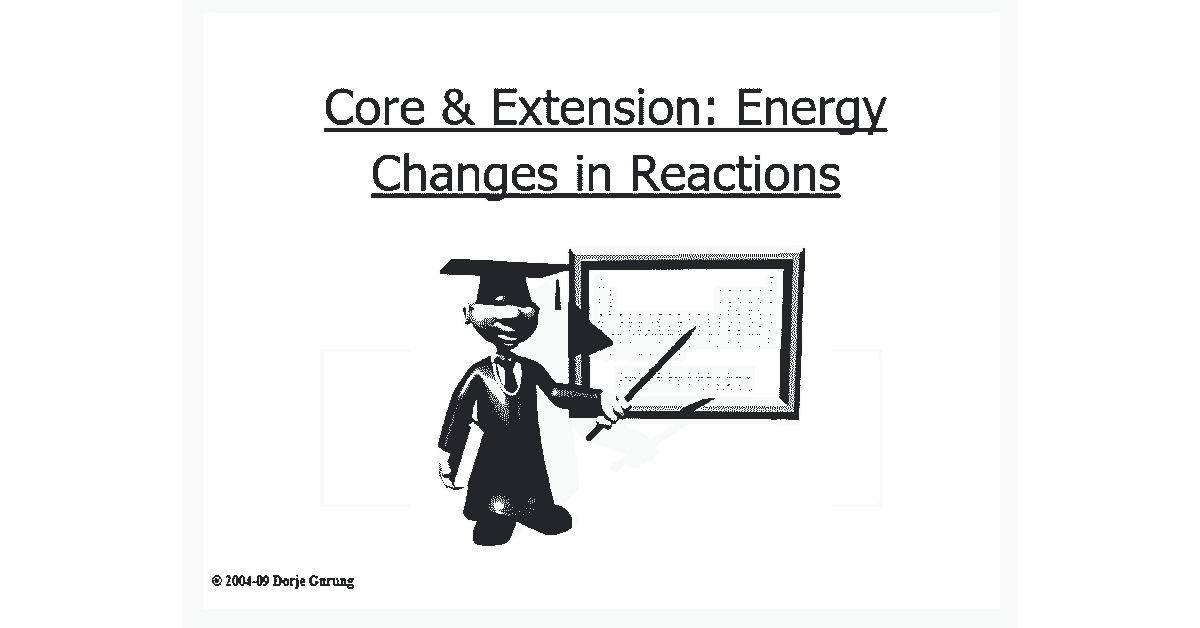 Read more about the article IGCSE Chemistry: Topic 6. Chemical Changes